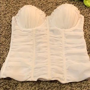 White corset